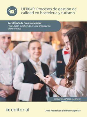 cover image of Procesos de gestión de calidad en hostelería y turismo. HOTA0208